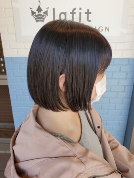 ラフィット 下大利店(lafit) ミニボブ黒髪２０代３０代lafit下大利店