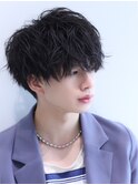 ツーブロック刈り上げ【ラフマッシュ】