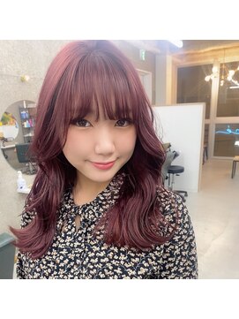 メルシー 福岡天神店(Merci) 【Merci☆Nana】大人気！ガーリーなラベンダーピンク♪