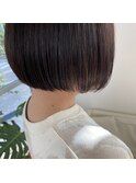 ぱつっとボブ