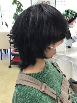 コアフィールド マサコ島田店 ウルフカット