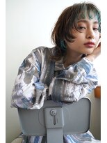 ガレージ バイ グリーン 原宿 表参道(Garage by green)&nbsp;【loki】ウルフ×シアーグリーン