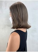 グレージュボブ_チェリーブラウンフェミニンロング_ba403391