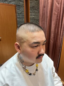 ヘアモード キクチ 銀座店 銀座　スキンフェード坊主