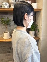 ゴーシェン 津田沼本店(Goshen)&nbsp;地毛風カラー×ぷつんとボブ