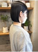 地毛風カラー×ぷつんとボブ