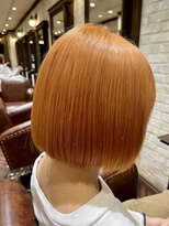 シャル 八王子(shalu)&nbsp;シャーベットオレンジ＊切りっぱなし