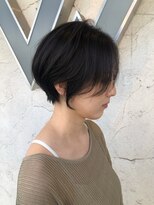 サンタフェ 岐阜島店(Santa'Fe) 30代40代50代/白髪ぼかし/脱白髪染め/ショート/ブラック