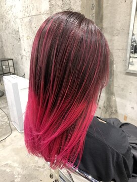 ココ 本八幡(KOKO) ★デザインカラー/レイヤーカット/ウェットヘアオリーブベージュ