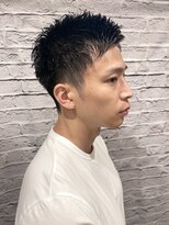 グレイスフル バーバープラチナム 六本木店(Graceful Barber platinum) メンズカット/ツーブロック/スパイキー/アップバング/ショート