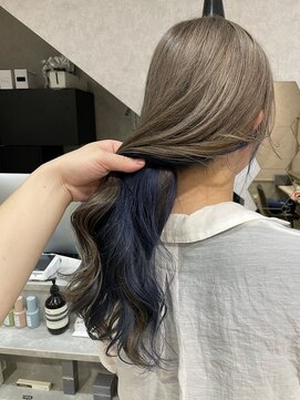 レガシーヘアーデザイン(Legacy hair design) 【Taku】ブルー×グレージュ♪ 天神/今泉