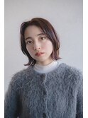 ★20代30代40代切りっぱなしボブ／大人可愛い