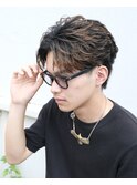 大人爽やかジェントルショートビジネス刈り上げツーブロック