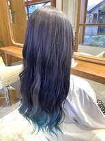 フラム(fulam)&nbsp;裾カラー(ブリーチあり)