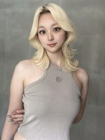 ロンド ジュルード 名古屋(Lond jeloud)&nbsp;ミディアムレイヤー巻きスタイル