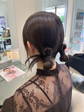 カイム ヘアー(Keim hair) ツインテール/韓国アレンジ/ヘアセット/ツインアレンジ