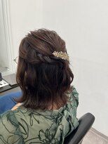 フォーディー(for D)&nbsp;Hair Salon for D　 ×　ヘアアレンジ