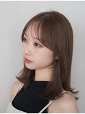 【Un ami】ミディアムボブヘア
