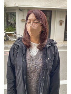 ティル(till) 【till_ayaka】レイヤーカット＋ピンクラベンダー