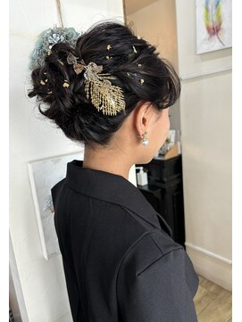 グランジュテ(grandjute) 飾りつけ★ヘアアレンジ