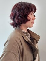 ブリスト(BRIST)&nbsp;ボブウルフ×ボルドーカラー