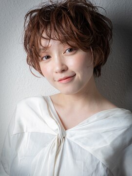 カバーヘア ブリス 志木南口駅前店(COVER HAIR bliss) 抜け感ウェットヘアハイライトフェザーショートu志木20代30代