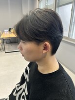 メンズ リコ(MEN'S RICO) フェザーショートフェザーパーマセンターパートツイスパ【大和】