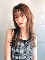 ロジッタ(ROJITHA)&nbsp;【ROJITHA原宿表参道】レイヤーカット×ココアブラウン