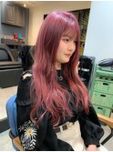 ハイトーン ボルドーピンク