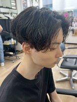 グッドタイムエフティフィフス 横浜西口(GoodTimes ft.fifth)&nbsp;横浜ニュアンスパーマ毛流れセンターパートフェザーパーマ40代◆