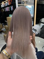 ラピス 渋谷本店(Lapis)&nbsp;ホワイトパールミルクティー/髪質改善/ハイトーン/ケアブリーチ