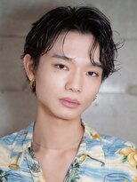 ライラ(Lyla)&nbsp;［salonLyla］men'sウェットグランジかきあげショート