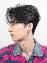 オーシャントーキョーオーバー 渋谷(OCEAN TOKYO OVER)&nbsp;韓国センターパートコンマバングフェザーパーマニュアンスパーマ