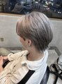 ラフィスヘアー クレイ 南草津店(La fith hair clay) シルバー!メンズハイトーンもお任せください!