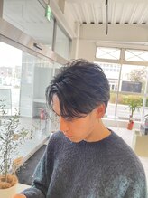 【オーダー＃５】女性目線の好感度メンズスタイル/やわらかい毛流れを作ります！