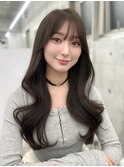 韓国くびれヘア×赤み消しグレージュカラー◯伊藤