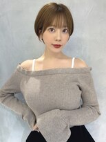 ロンド ジュルード 名古屋(Lond jeloud)&nbsp;ショート 髪質改善 縮毛矯正 ブリーチなし ダブルカラー