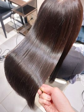 髪質改善トリートメント*美髪ミディアムロングヘア*30代40代50代
