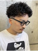 MEN’S HAIR/波巻ツイストスパイラル/フェザーパーマ/渋谷ア