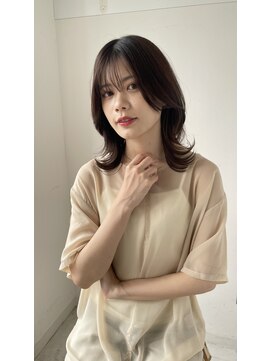 エクリ シセイドウ 麻布十番店(equri×SHISEIDO) 【麻布十番】ミディアムスタイル