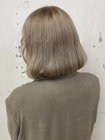 DATE綾瀬店 ダブルカラー/ブリーチカラー/ハイトーン【2月13日NEW OPEN（予定）】 &nbsp;くすみベージュ