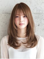 赤れんがアネックス(ANNEX)&nbsp;ハッシュカット顔周りカットダークブラウン似合わせカットパーマ