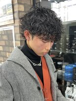 メゾンフォーメン(Maison for men)&nbsp;波巻きプードルパーマ