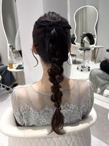 エクララ(eclala)&nbsp;編みおろし お呼ばれ 結婚式 二次会