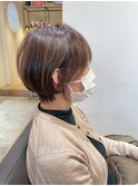 丸みショート