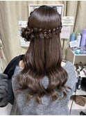 三つ編みくるみちゃんヘア