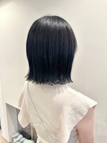 アミー 駒澤(Ammy komazawa)&nbsp;ブルーブラック/髪質改善/透明感カラー