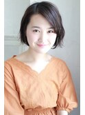 大人可愛い　小顔　ショートスタイル