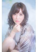 【neolive plus】カジュアル ハネ グレージュ ひし形シルエット