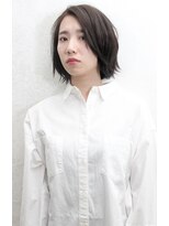 サロンドフィール(Salon de feel) 【Salon de feel】外ハネショート×クールボブ
